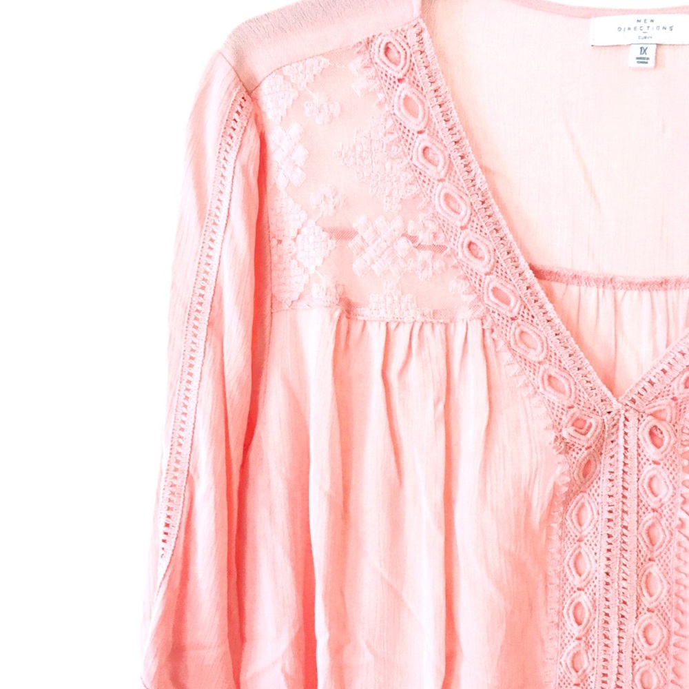 ✨Pink Himalayan Blouse✨ - Picture 4 of 5